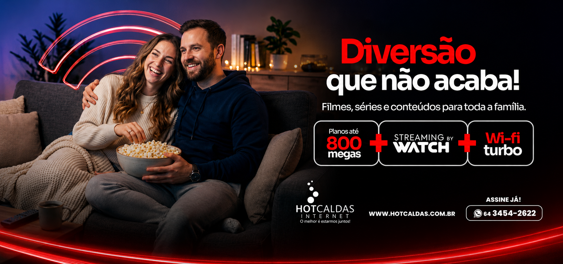 Diversão que não acaba com a HotCaldas Internet